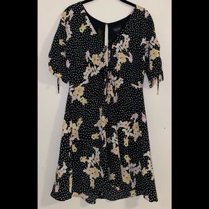 Topshop Floral Dress